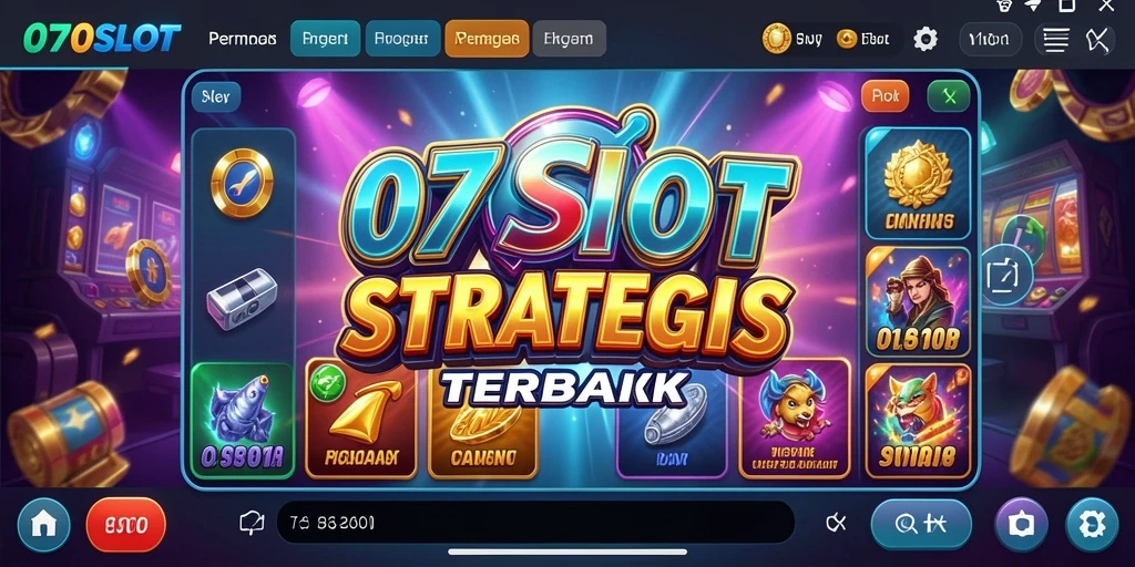 Tampilan gameplay menarik dengan fitur slot yang seru.