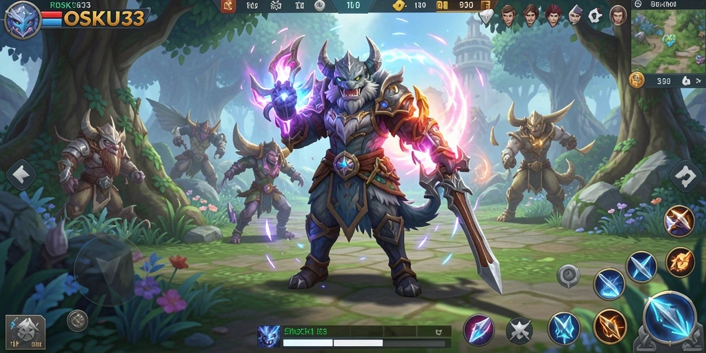 Gameplay seru dalam dunia RPG menakjubkan.