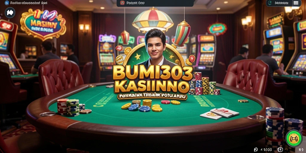 Tampilan gameplay menarik dari BUMI303 yang penuh aksi Kasino.