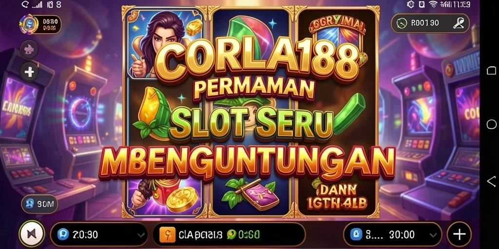 Tampilan menawan saat bermain Slot di CORLA188.