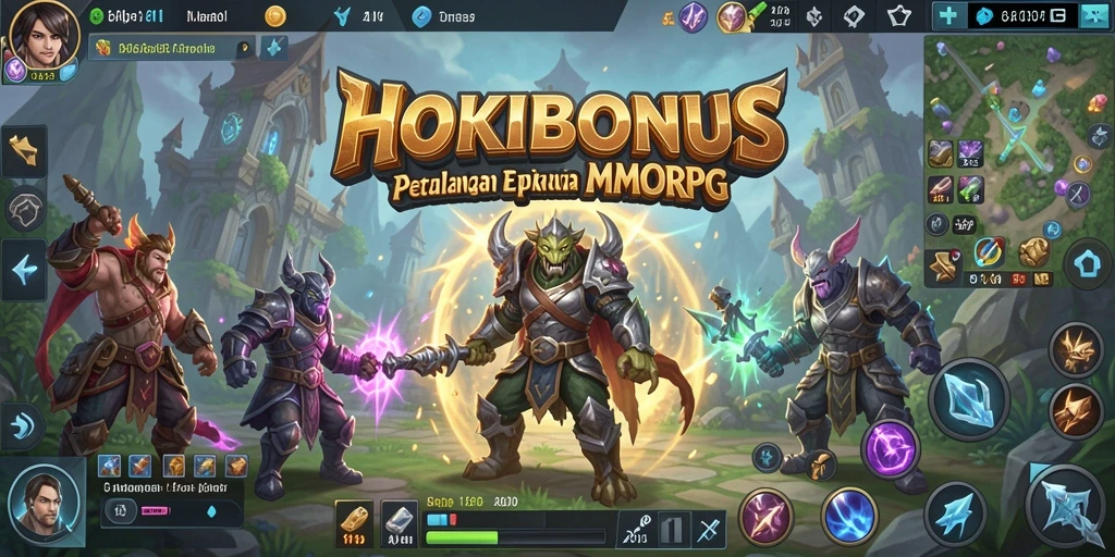 Gameplay menarik HOKIBONUS dengan pertempuran mendebarkan.