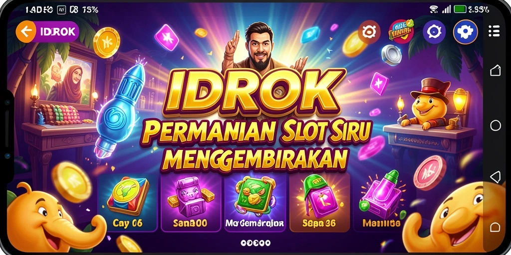 Tangkapan layar utama IDROK menampilkan gameplay yang menarik dan mendebarkan.