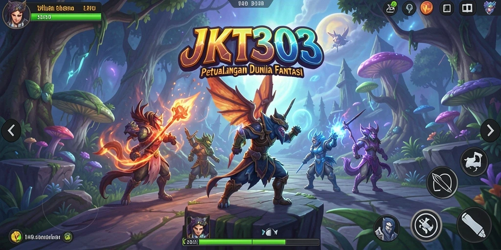 Screenshot JKT303 menampilkan momen seru dalam petualangan menakjubkan.