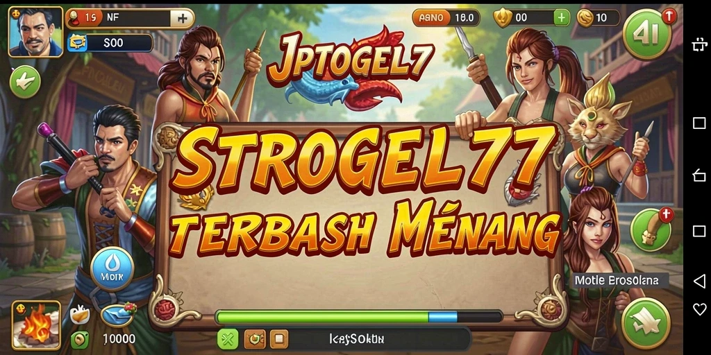 Screenshot JPTOGEL77 menampilkan pertempuran strategis yang intens.