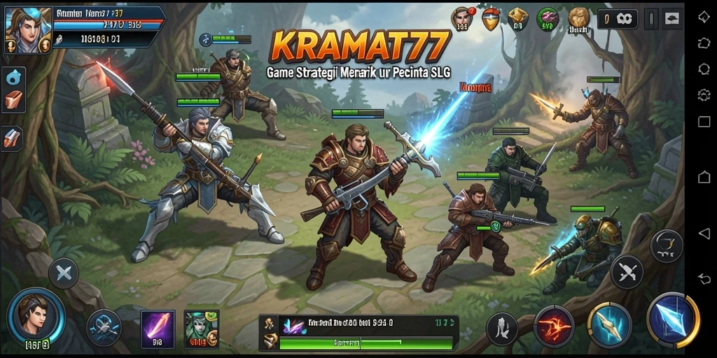Tampilan gameplay <strong>KRAMAT77</strong> yang menarik dengan aksi strategi penuh.
