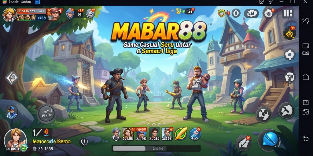 Screenshot MABAR88 menampilkan gameplay seru dan interaktif.