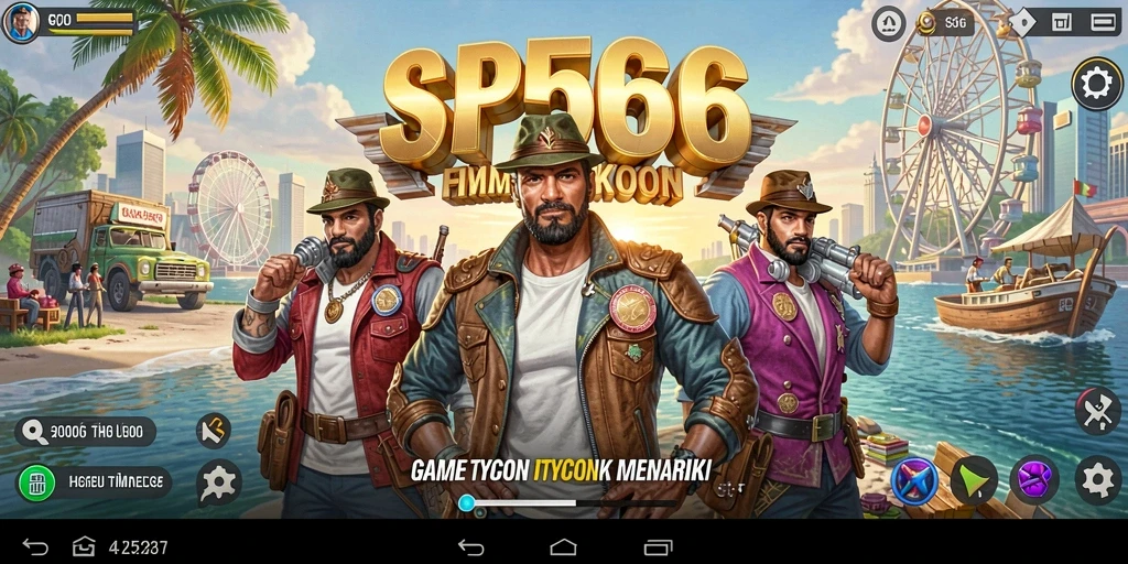 Gameplay seru dan grafis menawan dari SP666 yang menggugah semangat.